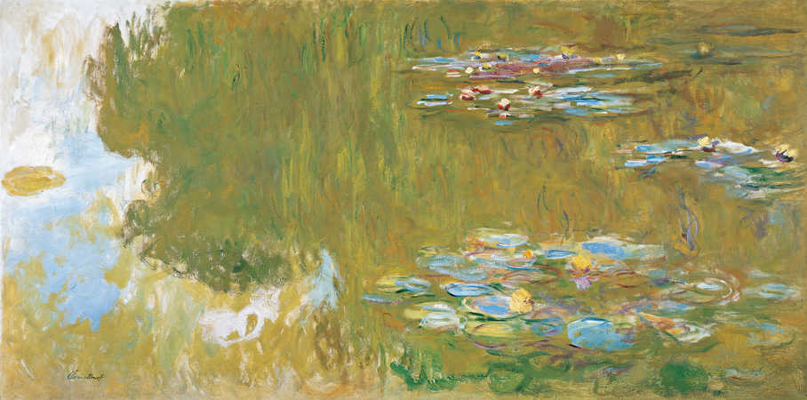 Claude Monet, Seerosenteich, um 1919 Albertina, Wien – Sammlung Batliner